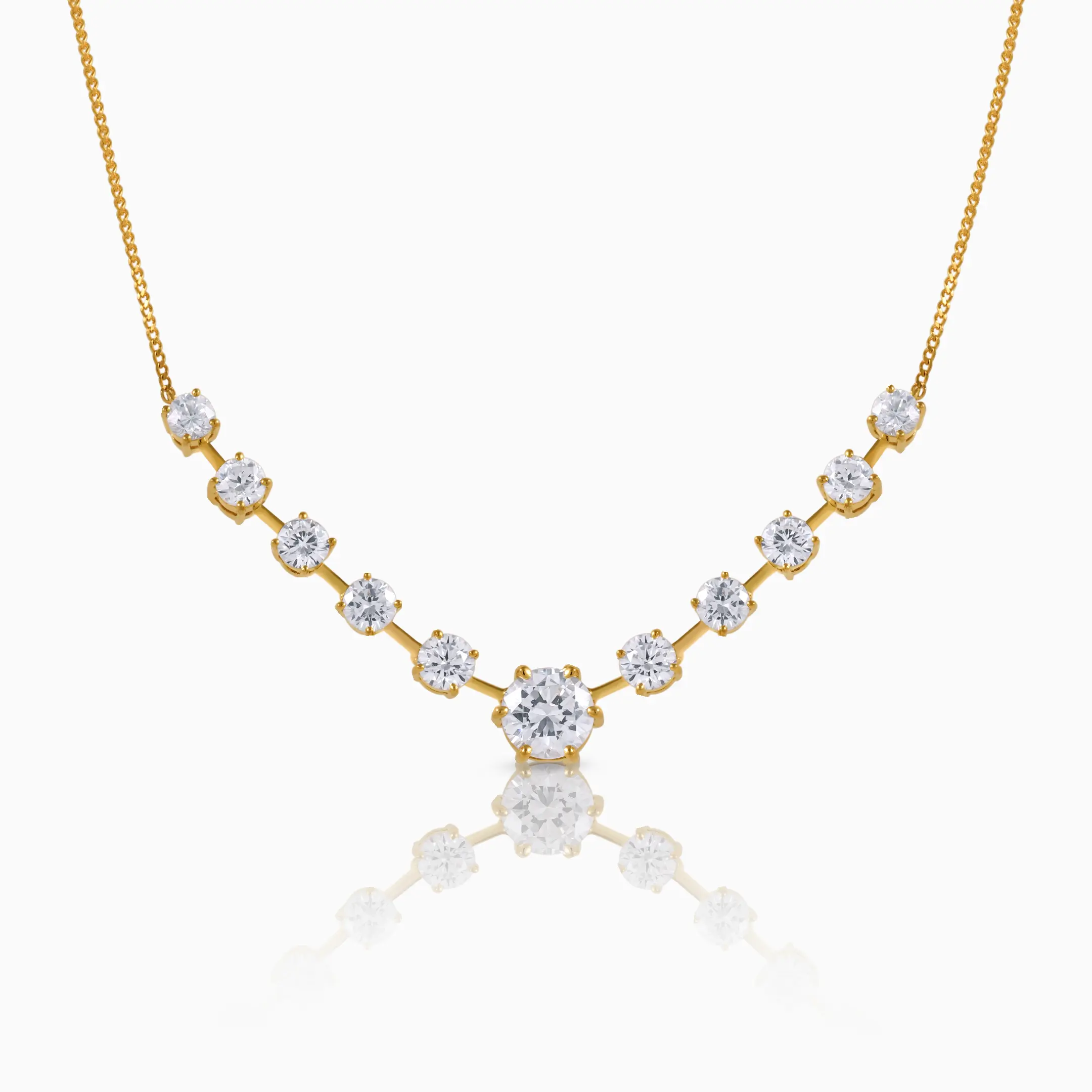 Chrysella Yellow Gold Necklace