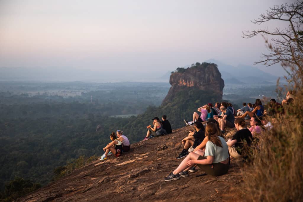 Pidurangala Rock Sunset View