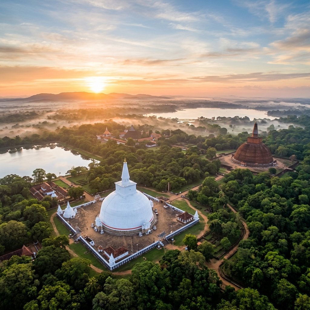 Sri Lankan Sacred Temple