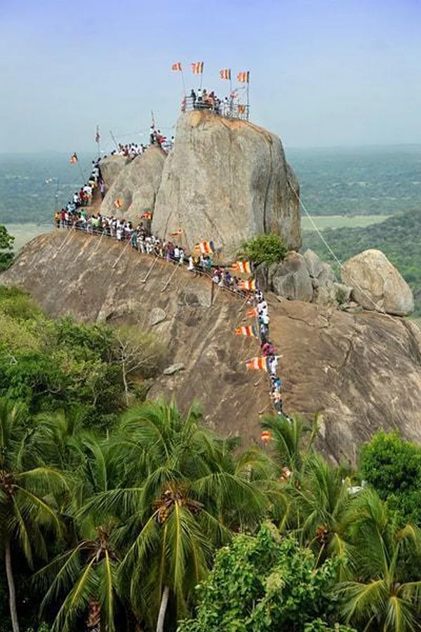 Mihintale Sacred Mountain Peak