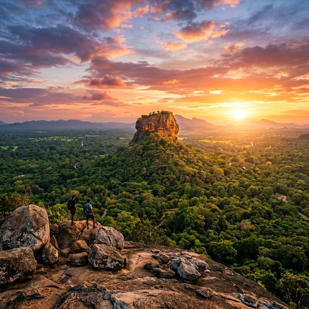 Pidurangala Sunset Sigiriya